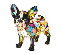 Night Light for Kids | Dog Theme LED Art Lamp,Stained Resin Tabletop Nursery Nightlight Decor for Bedside Reading Bedroom Bathroom Hotel Living Room