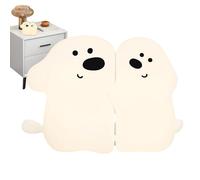 Night Light For - USB Charging Table Lamps, Nativity Scene Night Lights | Table Desk Lamp, Convenient Charging Via Computer Nightlight, Puppy Shaped Table Lamps D Shape