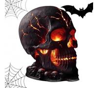 Night Light,Halloween Skull Statue Desk Lamp, 2025 Gothic Table Lamp, Human Night Light, Horrible Light Decoration for Party and Home Decor