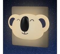 Night Light Kids Plug in Wall with Auto Sensor Cute Koala Night Lamp for Baby Breastfeeding Newborn Essentials for Boys Nursery Mum to be Gifts