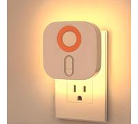Night Light Plug in Wall,Motion Sensor & Dusk to Dawn Sensor Night Lights for Hallway,Stairs,Bedroom,Adjustable Brightness Multicolors LED Dimmable Light