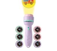Night Light Projector Flashlight - 40 Pattern Educational Design for Children Ages 3+, Interactive Learning and Play with Bright Projection, Portable Kids Flashlight for Boys Girls Son Daughter Home
