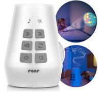 reer DreamBeam Night Light, 24 Different Pictures, Creates Dream Landscapes on Ceiling and Wall, White