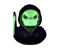 Night Light Reaper Duck Figurine - Gothic Car Dashboard & Desk Decor - Spooky Collectible