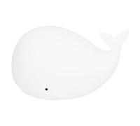 Night Light, Silicone Night Light, USB Charging Cute Whale Shaped Tap Lamp with 3 Lighting Modes, 3H Timing Function White Beside Light, Night Lights