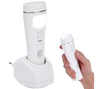 Night Light Torch: LED Plug Induction Torch, Rechargeable Wall-Mounted Sensor Light Torch, Emergency Torch for Power Outages, Emergencies, Indoor and Outdoor Use (White)