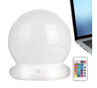 Night Light with Remote Control, Northern Lights Projector | Remote Control Touchable Lamp | 16 Colors USB Rechargeable Projector Light | for Home Evening Indoor Ceiling Wall Bathroom Living Room Bar