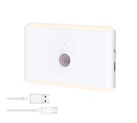 Night Light with Wide 120° Angles Sensors and USB Rechargeable Design Wall Mounted Night Human Body Induction
