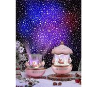 Night Lights for Kids Room, 8 Songs Sound Projector, 360 Rotation, Timer, 12 Modes