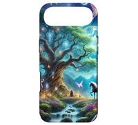 Night Magic - Magical Fantasy Enchanted Forest with Unicorn Case for iPhone Air
