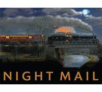 Night Mail small steel sign 200mm x 150mm (og)