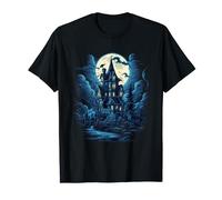 Night of Haunts: House of Horror Under the Moon T-Shirt