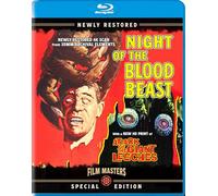 NIGHT OF THE BLOOD BEAST (1958) WITH BONUS FILM, ATTACK OF THE GIANT LEECHES
