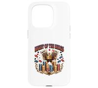 Night Of The Kings Poker Crown Style Case for iPhone 15 Pro