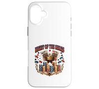 Night Of The Kings Poker Crown Style Case for iPhone 16 Plus