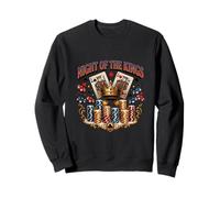 Night Of The Kings Poker Crown Style Sweatshirt
