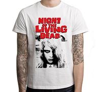 Night of The Living Dead Zombie Men's T-Shirt (2XL, White)