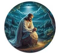 Night Prayer Scene Jigsaw Puzzle for Adults 1000 Piece Jigsaw Puzzle Paper Calm Nature 1000pcs (67.5x67.5cm)