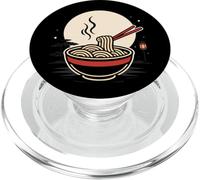 Night Ramen Under the Moon PopSockets PopGrip for MagSafe