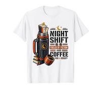 Night Reader Coffee Books Late Night Fiction Reading Humor Value Graphic T-Shirt