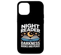Night Reader Darkness Books And Peace Moon Stars Case for iPhone 12/12 Pro