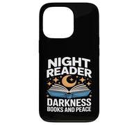 Night Reader Darkness Books And Peace Moon Stars Case for iPhone 13 Pro
