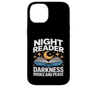 Night Reader Darkness Books And Peace Moon Stars Case for iPhone 14