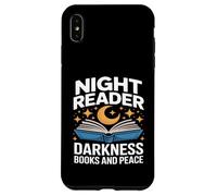 Night Reader Darkness Books And Peace Moon Stars Case for iPhone XS Max