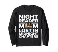 Night Reader Mom Lost in Midnight Chapters Long Sleeve T-Shirt
