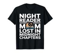 Night Reader Mom Lost in Midnight Chapters T-Shirt