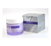 Night Repair Cream No7 Pure Retinol 50ml Moisturiser Smoother Skin Hydration