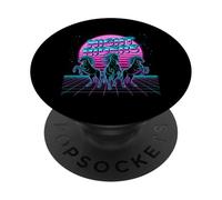 Night Riders Horses Retrowave Synthwave 80s Wild PopSockets Adhesive PopGrip