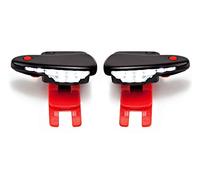 Night Runner 270 - Night Running Gear Lights for Running Shoes, Better Than Knuckle Lights and Headlamps, 270 Degree Shoe Lights, Water Resistant, Two Ultra-Light LED Light Units