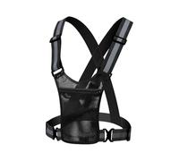 Night Running Vest - Reflective Running Vest, Comfortable Phone Holder Breathable Chest Rig, High Visibility Safety Gear, Adjustable Lightweight Pouch | for Jogging Cycling Walking 2026