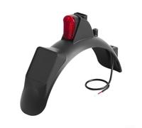 Night Safe Rear Fender Kit with Bright Light for Xiaomi 4 | Compatible with for xiaomi 4 for lite 2nd Gen, precise fit, includes bright LED taillight, black finish