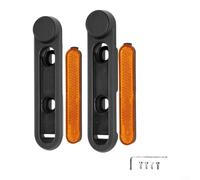 Night Safety Decorative Covers for Ninebot F2 Series E-Scooter(yellow) | Enhances night visibility, fits F2/F2Plus/F2Pro, includes 2 covers and strips, metal plastic build, easy mount