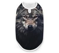 Night Scene with Wolf Stormy Sky Dog Shirt Coats Pullover Cat Clothing Pet Costume Vest for Small Medium Dogs