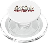 Night Shift Crew Ghost Nurse Halloween Costume Fun PopSockets PopGrip for MagSafe