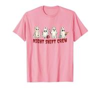 Night Shift Crew Ghost Nurse Halloween Costume Fun T-Shirt