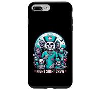 Night-Shift Crew Ghost Skeleton Zombie Funny Halloween Nurse Case for iPhone 7 Plus/8 Plus