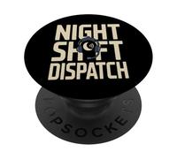 Night Shift Dispatch EMS Emergency Dispatcher Pride PopSockets Adhesive PopGrip