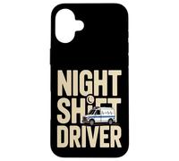 Night Shift Driver Ambulance EMT Paramedic Case for iPhone 16 Plus