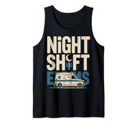 Night Shift EMS Paramedic Tank Top