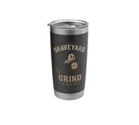 Night Shift Life Late Night Worker Exhausted Night Owl Sleep Stainless Steel Insulated Tumbler