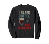 Night Shift Life Late Night Worker Exhausted Night Owl Sleep Sweatshirt