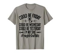 Night Shift Life Nursing W unny Night Shift Nurse T-Shirt
