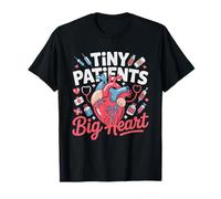 Night Shift Nicu Nurse Tiny Patients Biggest Heart Neonatal T-Shirt