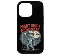 Night Shift Nightmare Funny Nurse Zombie Case for iPhone 13 Pro