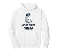 Night Shift Ninja Funny RN Nurse Hospital Medical Pullover Hoodie