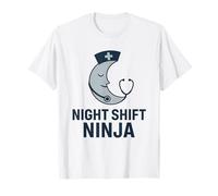 Night Shift Ninja Funny RN Nurse Hospital Medical T-Shirt